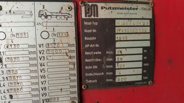 รถ ยิงปูน. ( นิสสัน ) 10 ล้อ UD / CWM430M / 290 แรงม้า. ปี 48.    สนใจติดต่อ  081 - 6079515