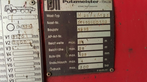 รถ ยิงปูน. ( นิสสัน ) 10 ล้อ UD / CWM430M / 290 แรงม้า. ปี 48.    สนใจติดต่อ  081 - 6079515