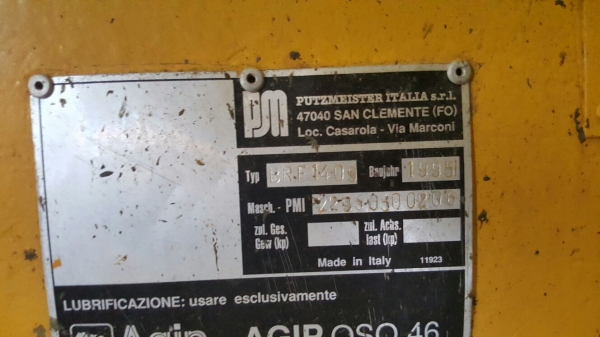 รถ ยิงปูน. ( นิสสัน ) 10 ล้อ UD / CWM430M / 290 แรงม้า. ปี 48.    สนใจติดต่อ  081 - 6079515