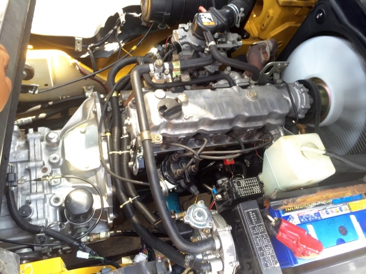 -:-*&bull;*ข า ย ร ถ ย ก นำ เ ข้ า*&bull;*-:-KOMATSU FG30-17 เสาสูง4เมตร ออโต้ เครื่องเบนซิล+แก๊ส สนใจติดต่อ 083-062-0223(ปอนด์)