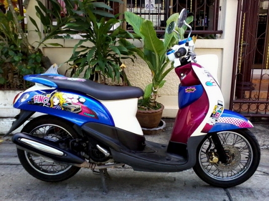 ขายFino เกจ์แยก ปี55 รถเครื่องเดิมสภาพดี