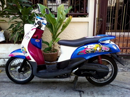 ขายFino เกจ์แยก ปี55 รถเครื่องเดิมสภาพดี