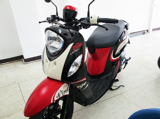 ขาย New Fino Fi ตัว TOP ล้อแม็ค ปี 2015 ไมล์แท้ 4942 กม ลายใหม่ล่าสุด รถผู้หญิงใช้ เครื่องหัวฉีดประหยัดน้ำมัน สภาพสวยเดิมๆ