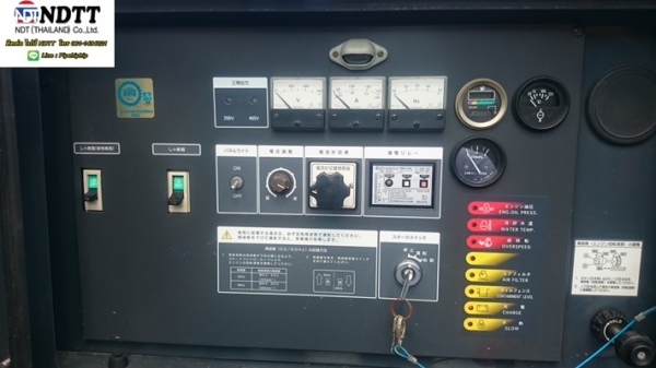 AIRMAN SDG60S 12999ชม. ปี2008 เครื่องปั่นไฟเก่าญี่ปุ่นไม่เคยใช้งานในไทยครับ