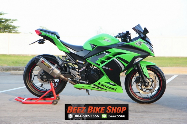 <<ดาวน์ 45,000>>ขาย Kawasaki Ninja300 ABS รุ่นปี 2014 สภาพป้ายแดงวิ่งน้อย ท