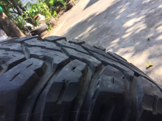 ขาย ยาง Cooper stt usa. 315/75/16 พร้อม ล้อlenso ลายbradley 16x8 off-25