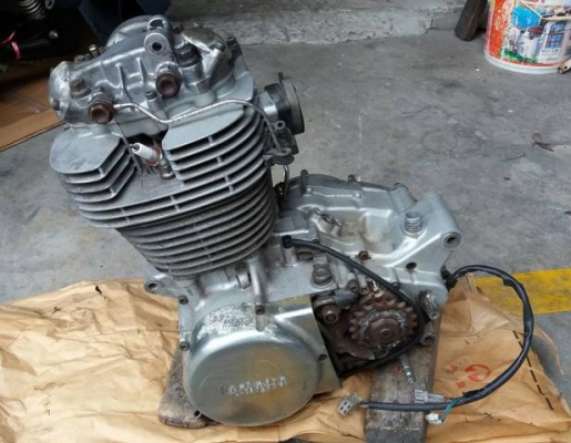 ขายเครื่องSR 400 เลขเต็ม + มัดไฟล่าง มีใบอินวอยเครื่อง