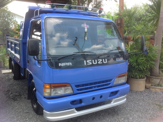 ขายรถ 6 ล้อดั๊ม ISUZU NPR 120 แรง เครื่องดี แชสซีสวยทั้งเส้น รถสวยพร้อมใช้งาน เอกสารพร้อมโอน ( ขอบคุ