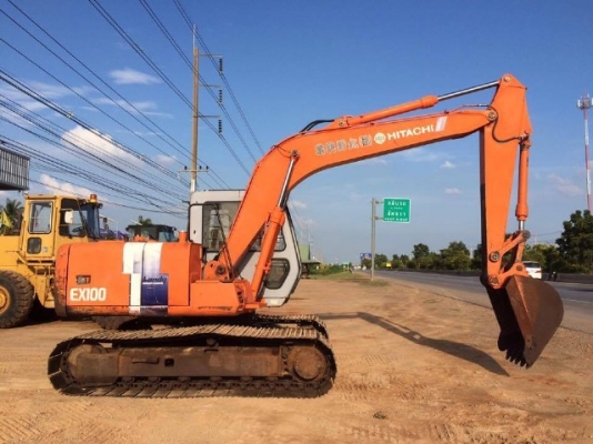 ขายรถแบคโฮ HITACHI EX100-2 สภาพสวยพร้อมใช้งาน รถนอกนำเข้าเองจากญี่ปุ่น มีVDOการทำงานครับ