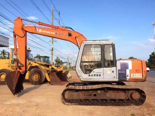ขายรถแบคโฮ HITACHI EX100-2 สภาพสวยพร้อมใช้งาน รถนอกนำเข้าเองจากญี่ปุ่น มีVDOการทำงานครับ