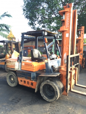 ขายToyota 5FD35-13325 ยกได้3.5ตัน,เสายกสูง4.0เมตร,งาสไลด์ได้,เครื่องยนต์11zดีเซล,เกียร์คลัช,ชั่วโมงทำงาน_6,063_ สภาพดีมาก