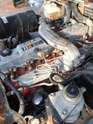 Toyota 5FD35-13576 ยกได้3.5ตัน,เสายกสูง4.0เมตร,งาสไลด์ได้,เครื่องยนต์11zดีเซล,เกียร์คลัช,ชั่วโมงทำงาน_7,576_ สภาพดีมาก