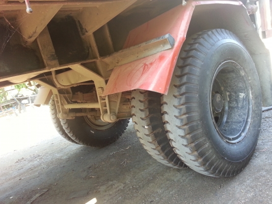 ขายลูกพ่วง  2เพลา ไม่ดั้ม ยาว6.50เมตร