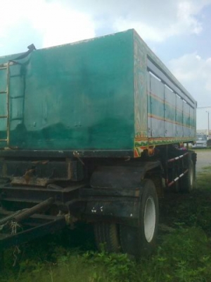 ลูกพ่วงดั้มยาว6เมตร 2คาน สภาพพร้อมใช้งาน