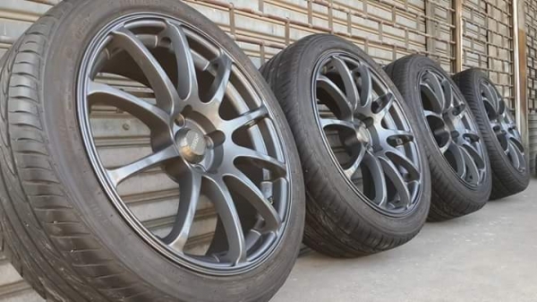 MR-I ขอบ 17 4รู100 งาน SSW แม็กมือสอง แถมยาง MR-I ขอบ 17 4รู100 งาน SSW แม็กมือสอง แถมยาง