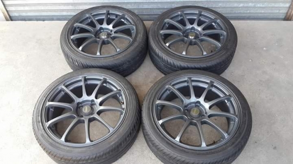 MR-I ขอบ 17 4รู100 งาน SSW แม็กมือสอง แถมยาง MR-I ขอบ 17 4รู100 งาน SSW แม็กมือสอง แถมยาง