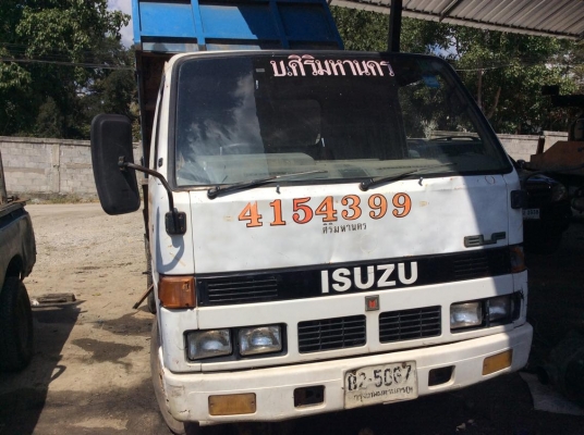 รถ 6 ล้อ TOYOTA L85 แรง หัว NKR ISUZU ดั้ม 3 คิว