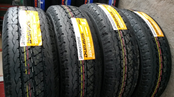 ยางใหม่ บริดโตน ดูราวิท225/75/15
