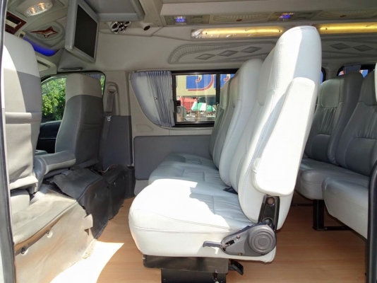 โทร 0922726669 คุณตันหยง ตู้เบสออโต้แวน ขายรถตู้ วาง เจ เครื่อง 3000 cc  LPG /เบนซิน ปี 2007 เกียร์ธรรมดา แต่ง่เต็มลำ แอร์ไมโครบัส / ราคา 535,000 บาท