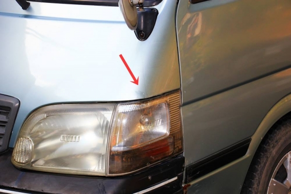 TOYOTA หลังคาสูง ช่วงยาว จดปี 2004 รถก็ปี2004 บอดี้ยังสวยไม่ผุ