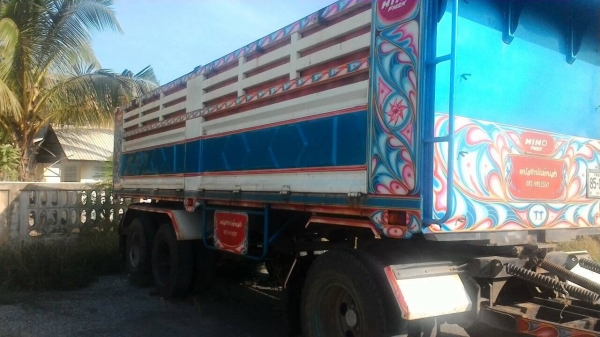 ขายรถพ่วง 22 ล้อ แม่.ลูก กระบะเหล็กกึ่งเกษตรดั้ม ISUZU 320 ปี.51 ลูก.57 รถสวย ราคาเบาๆแค่.2080000 สนใจลองคุยกันครับ