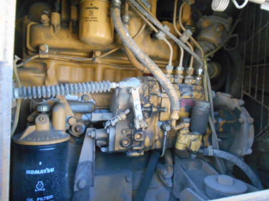 รถตักล้อยางเก่าญี่ปุ่น Komatsu 510 กรองเดี่ยว s/n:16200up