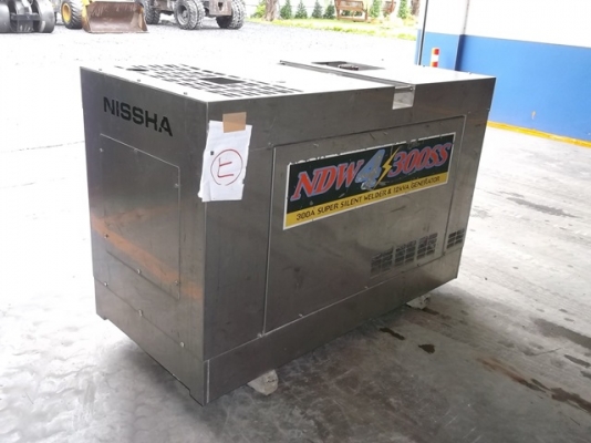 เครื่องเชื่อม Nippon Sharyo รุ่น NDW4-300SSL #WA10005 ปี 2003 เครื่องคูโบต้า นำเข้าจากญี่ปุ่น สนใจติดต่อ ใหม่ 061-4194022