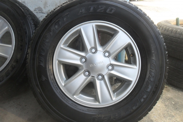 ล้อแม็ก 16นิ้ว 6รู อีซูสุ พร้อมยาง สวยๆ 4 ล้อ ราคา 7900 บาท ล้อแม็ก 16นิ้ว 6รู อีซูสุ พร้อมยาง สวยๆ 4 ล้อ ราคา 7900 บาท