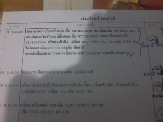 ขายอืซูซุ เครื่องนิสสัน FD35  135 แรง เกียร์นิสสันโลว์ปลายเกียร์ มีโลว์กลางอีกลูก