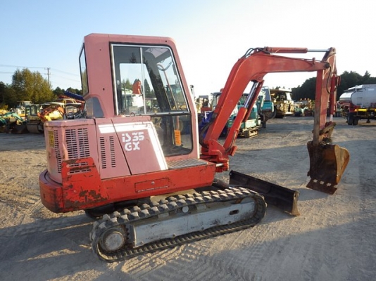 IHI IS35GX-3 เก่าญี่ปุ่น ปั้มนิ้ว มีตู้เก๋ง