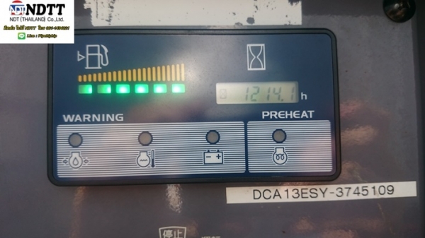 DENYO DCA-13ESY 1214ชม. ปี2004 เครื่องปั่นไฟเก่าญี่ปุ่นไม่เคยใช้งานในไทยครับ