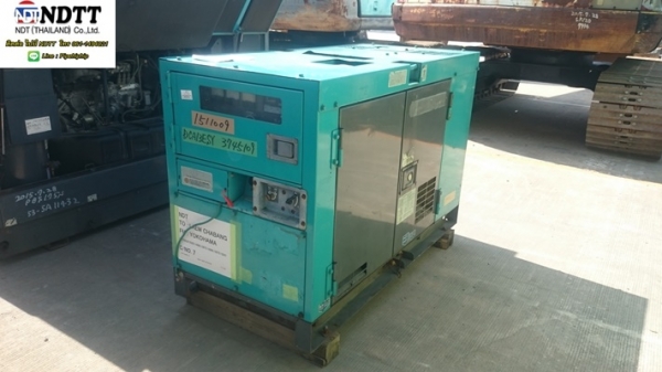 DENYO DCA-13ESY 1214ชม. ปี2004 เครื่องปั่นไฟเก่าญี่ปุ่นไม่เคยใช้งานในไทยครับ