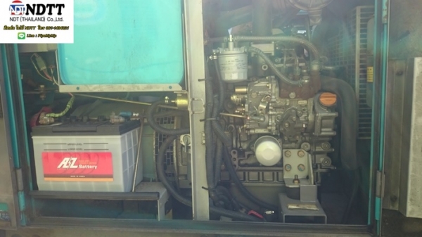 DENYO DCA-13ESY 1214ชม. ปี2004 เครื่องปั่นไฟเก่าญี่ปุ่นไม่เคยใช้งานในไทยครับ