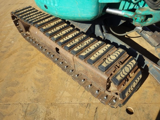 Komatsu PC35MR-1 เก่าญี่ปุ่น ปั้มนิ้ว แทรคเหล็กหุ้มก้อนยาง