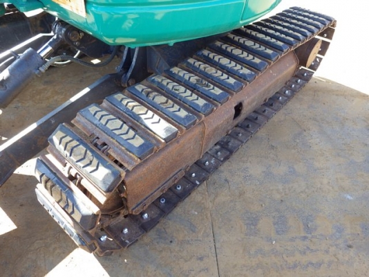 Komatsu PC35MR-1 เก่าญี่ปุ่น ปั้มนิ้ว แทรคเหล็กหุ้มก้อนยาง