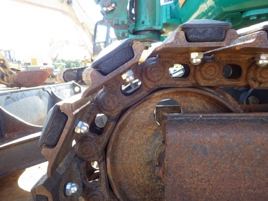 Komatsu PC35MR-1 เก่าญี่ปุ่น ปั้มนิ้ว แทรคเหล็กหุ้มก้อนยาง