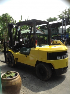 +++ ขายโฟล์คลิฟท์ MITSUBISHI FD50 ขนาด 5 ตัน เครื่องยนต์ดีเซล เสา 3 เมตร เกียร์ออโตเมติค งา 1,220 มม. ยางตัน +++ ขายโฟล์คลิฟท์ MITSUBISHI FD50 ขนาด 5 ตัน เครื่องยนต์ดีเซล เสา 3 เมตร เกียร์ออโตเมติค งา 1,220 มม. ยางตัน
