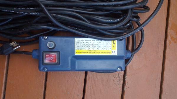 ปั๊มบาดาล ขนาด 1 แรงม้า