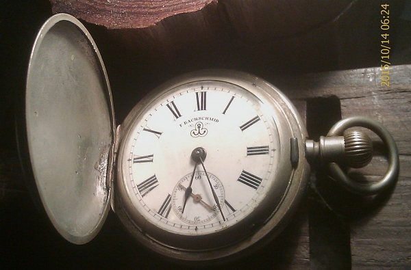 นาฬิกา พกไขลาน  F Bachschmid โบราณ