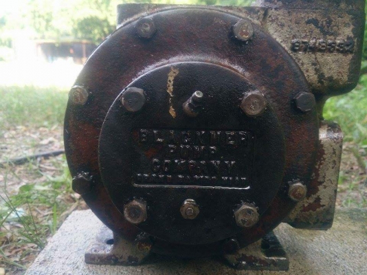 ปั๊มดูดน้ำมัน 1.5 นิ้ว เก่า usa