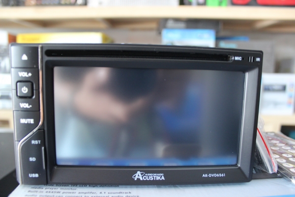 ขายเครืองเล่น2ดิน Acustika  made in usa  TV  DVD CD VCD MP3 MP4 USB  Bluetooth