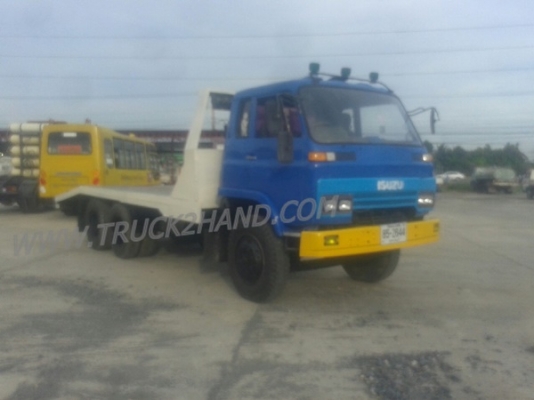 รถบรรทุก 10 ล้อพื้นเรียบท้ายลาด ISUZU รุ่น JCM เครื่อง 6 สูบ