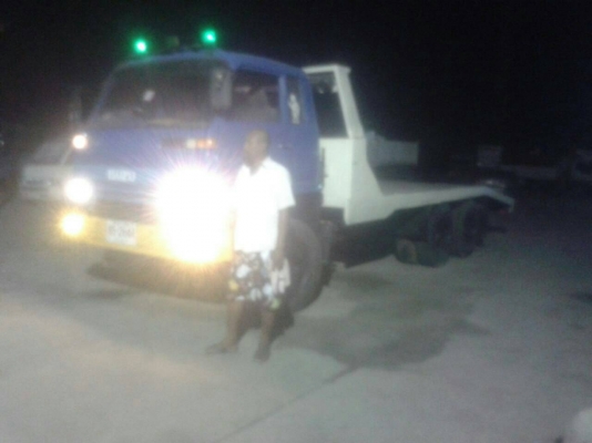 รถบรรทุก 10 ล้อพื้นเรียบท้ายลาด ISUZU รุ่น JCM เครื่อง 6 สูบ