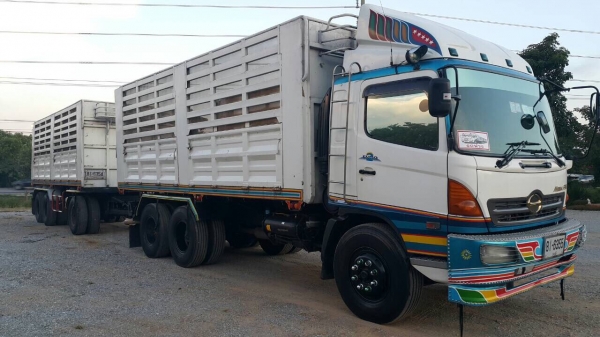 ฮีโน่ 260 ปี.48 วางเครื่อง K13C-360แรง เกียร์อีตั้น ช่วงล้าง ZM-10น๊อด รถสวย ลงเล่มหมดแล้ว