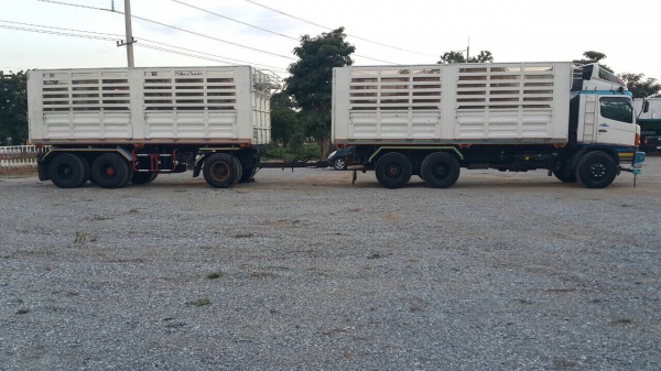 ฮีโน่ 260 ปี.48 วางเครื่อง K13C-360แรง เกียร์อีตั้น ช่วงล้าง ZM-10น๊อด รถสวย ลงเล่มหมดแล้ว