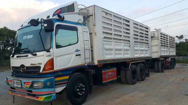 ฮีโน่ 260 ปี.48 วางเครื่อง K13C-360แรง เกียร์อีตั้น ช่วงล้าง ZM-10น๊อด รถสวย ลงเล่มหมดแล้ว