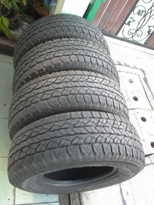 Yokohama AT 265/70/16 ปี13  สภาพสวยๆ 1ชุด