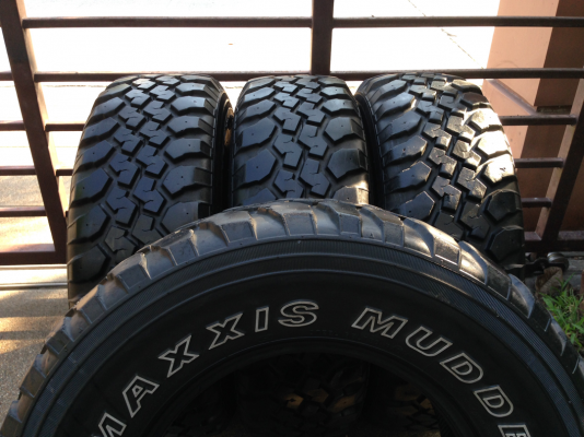 ยาง All Maxxis 31 10.5 R15 ปี12 พร้อมใช้งาน ราคาไม่แพง