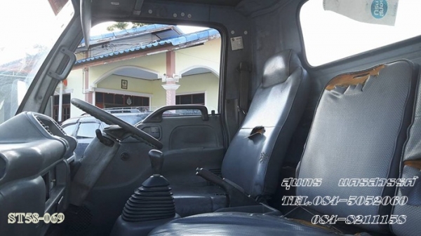 ขายด่วน รถบรรทุก 6 ล้อ ISUZU NQR  120 แรง หัวคัซซี สภาพสวยพพร้อมใช้ ราคาสุดคุ้ม