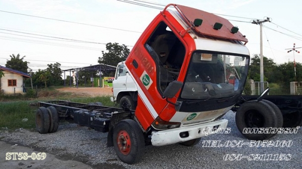 ขายด่วน รถบรรทุก 6 ล้อ ISUZU NQR  120 แรง หัวคัซซี สภาพสวยพพร้อมใช้ ราคาสุดคุ้ม